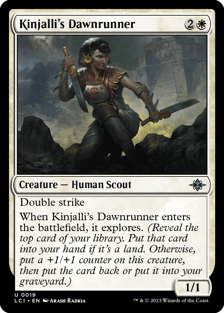 Image for Kinjalli's Dawnrunner (The Lost Caverns of Ixalan) (19) - Magic: The Gathering