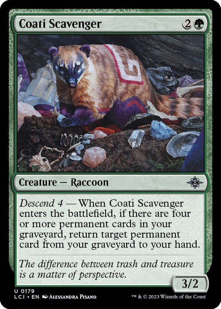 Image for Coati Scavenger (The Lost Caverns of Ixalan) (179) - Magic: The Gathering