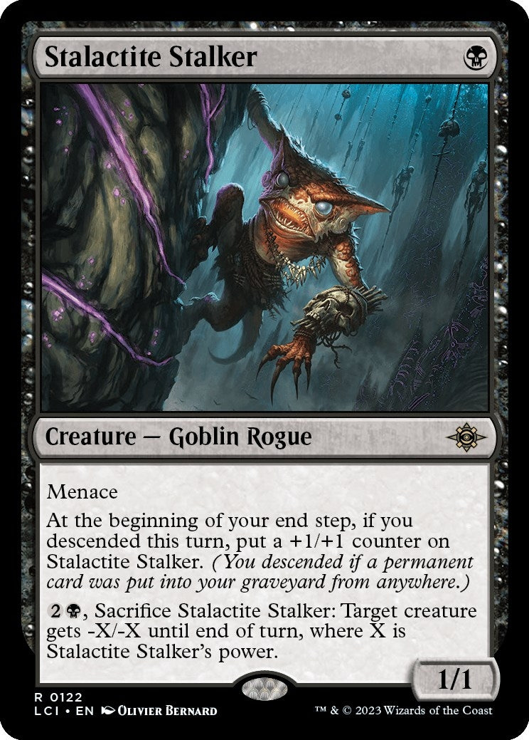 Image for Stalactite Stalker (The Lost Caverns of Ixalan) (122) - Magic: The Gathering