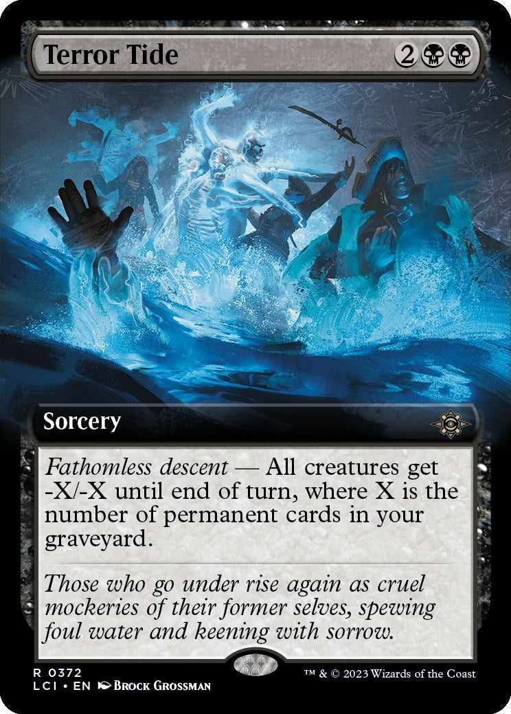 Image for Terror Tide (Extended Art) (The Lost Caverns of Ixalan) (372) - Magic: The Gathering