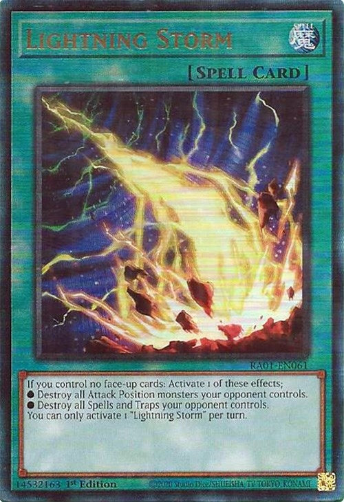 Image for Lightning Storm (PUR) (25th Anniversary Rarity Collection) (RA01-EN061) - YuGiOh
