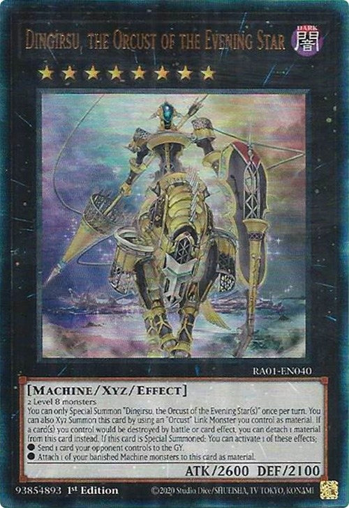 Image for Dingirsu, the Orcust of the Evening Star (PUR) (25th Anniversary Rarity Collection) (RA01-EN040) - YuGiOh