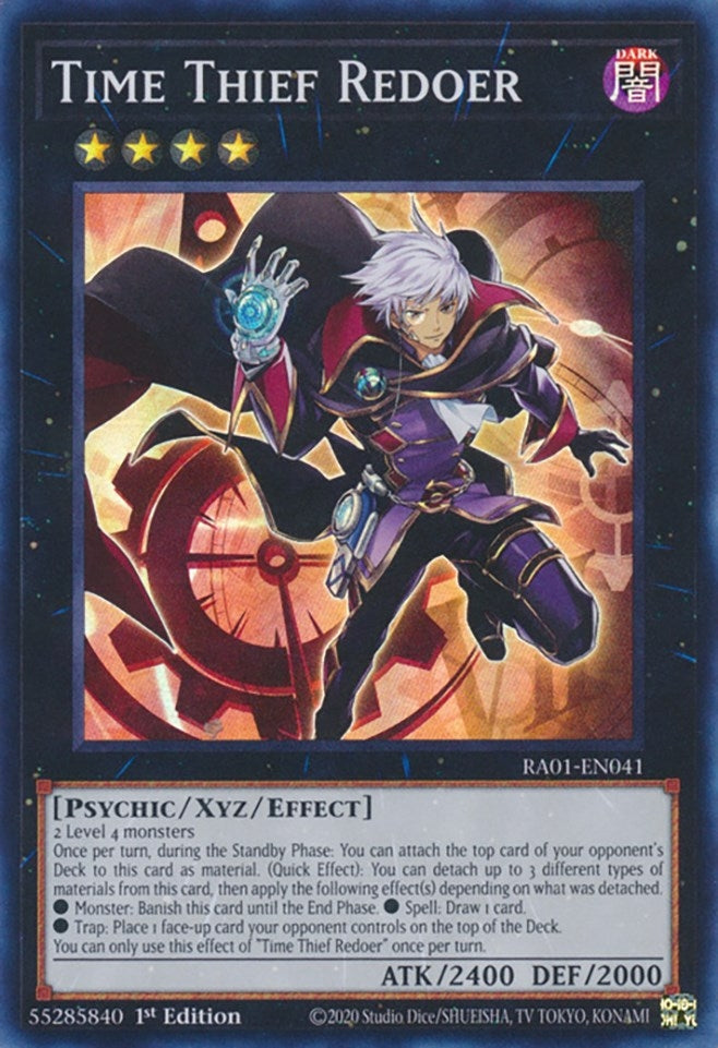 Image for Time Thief Redoer (25th Anniversary Rarity Collection) (RA01-EN041) - YuGiOh