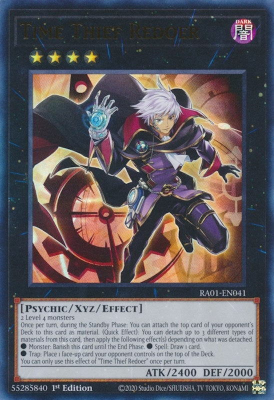 Image for Time Thief Redoer (UR) (25th Anniversary Rarity Collection) (RA01-EN041) - YuGiOh