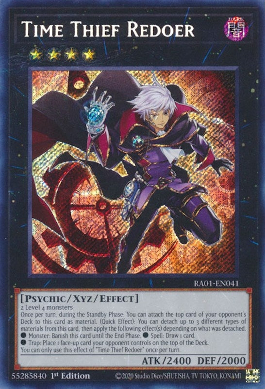 Image for Time Thief Redoer (Secret Rare) (25th Anniversary Rarity Collection) (RA01-EN041) - YuGiOh