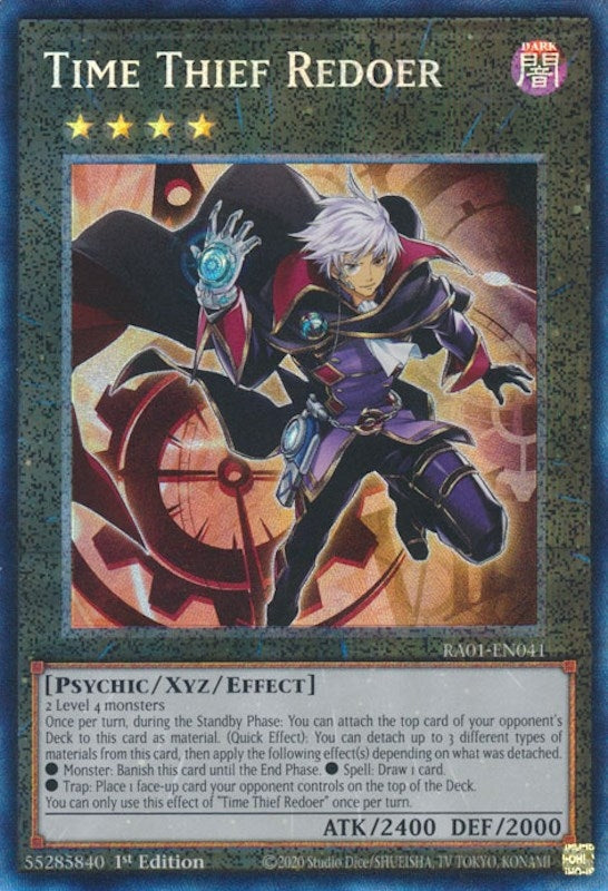Image for Time Thief Redoer (PCR) (25th Anniversary Rarity Collection) (RA01-EN041) - YuGiOh