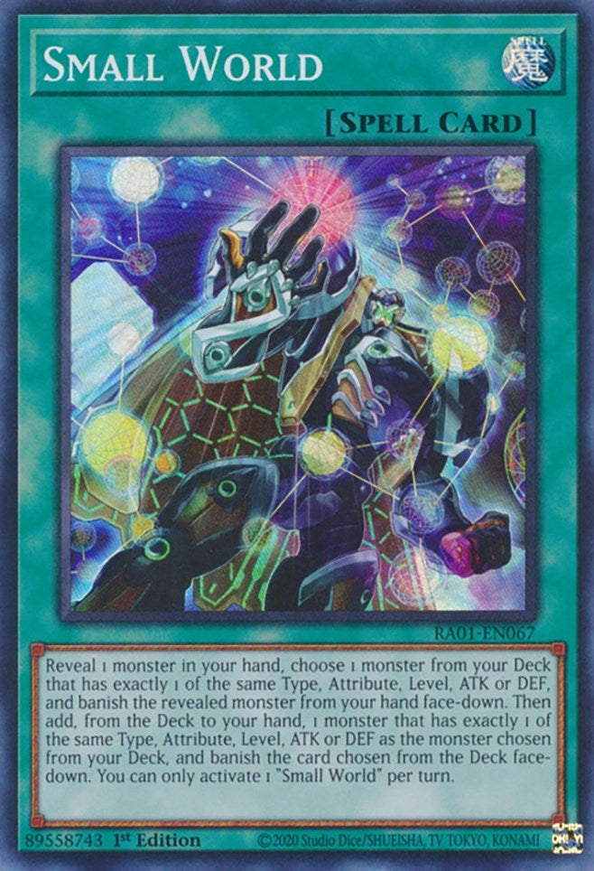 Image for Small World (25th Anniversary Rarity Collection) (RA01-EN067) - YuGiOh
