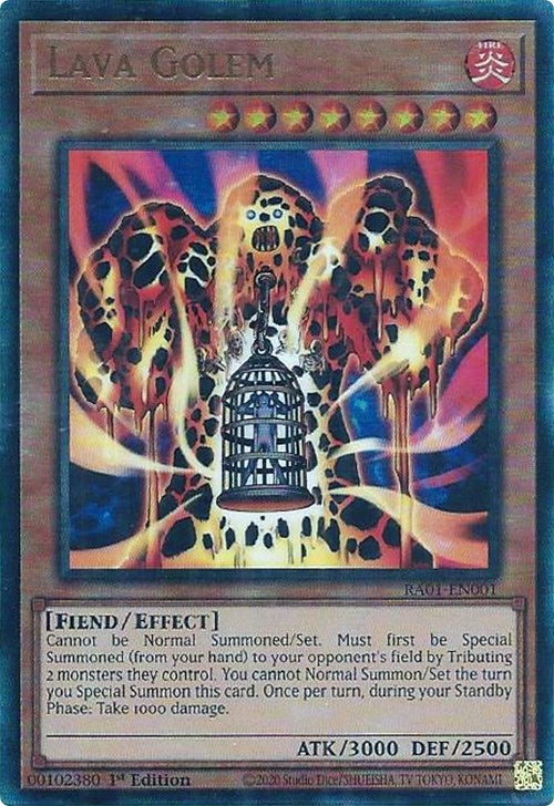 Image for Lava Golem (PUR) (25th Anniversary Rarity Collection) (RA01-EN001) - YuGiOh