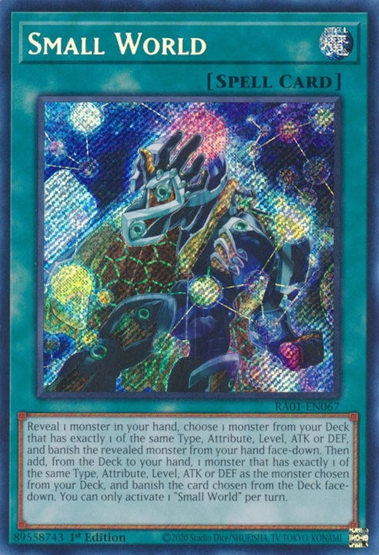 Image for Small World (Secret Rare) (25th Anniversary Rarity Collection) (RA01-EN067) - YuGiOh