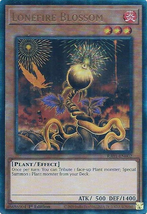 Image for Lonefire Blossom (PUR) (25th Anniversary Rarity Collection) (RA01-EN002) - YuGiOh