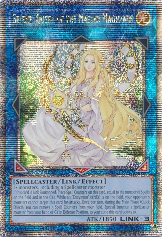 Image for Selene, Queen of the Master Magicians (Quarter Century Secret Rare) (25th Anniversary Rarity Collection) (RA01-EN047) - YuGiOh