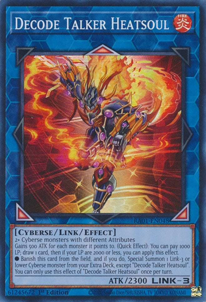 Image for Decode Talker Heatsoul (25th Anniversary Rarity Collection) (RA01-EN048) - YuGiOh