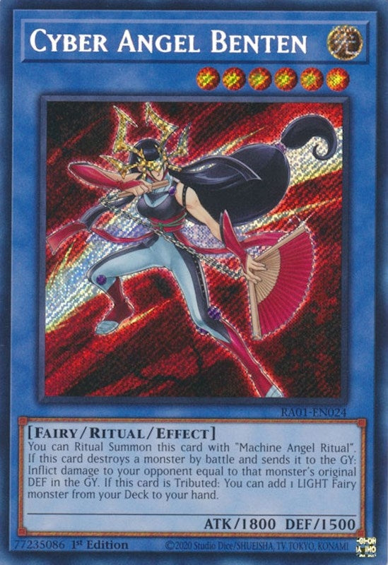 Image for Cyber Angel Benten (Secret Rare) (25th Anniversary Rarity Collection) (RA01-EN024) - YuGiOh