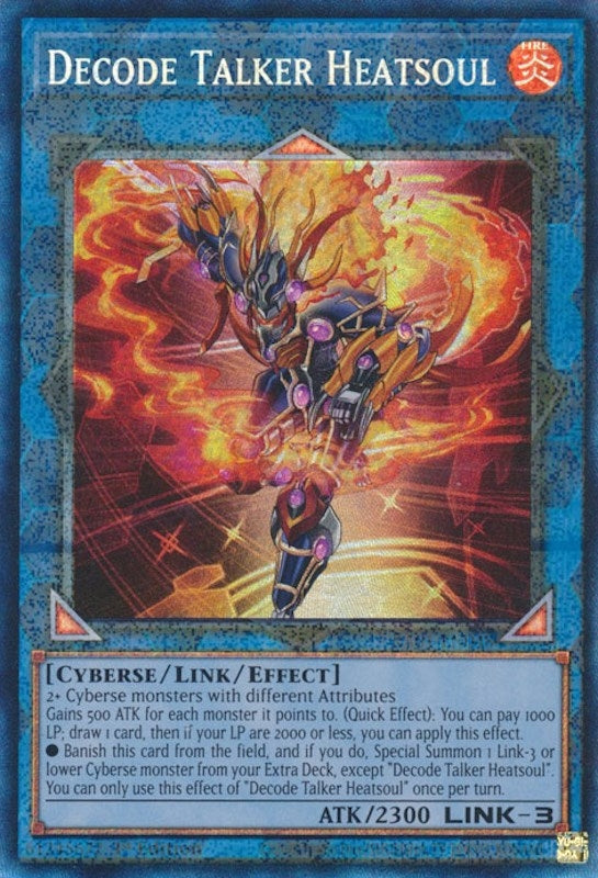Image for Decode Talker Heatsoul (PCR) (25th Anniversary Rarity Collection) (RA01-EN048) - YuGiOh