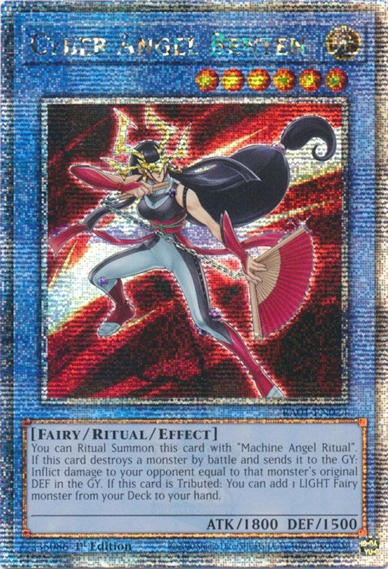 Image for Cyber Angel Benten (Quarter Century Secret Rare) (25th Anniversary Rarity Collection) (RA01-EN024) - YuGiOh