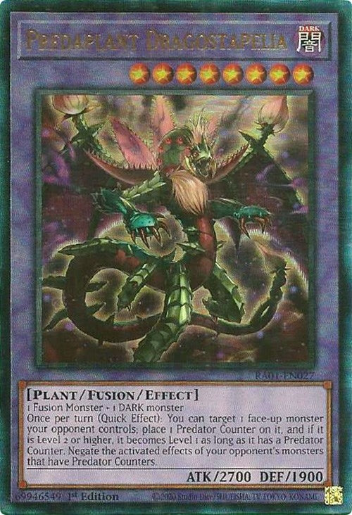 Image for Predaplant Dragostapelia (PUR) (25th Anniversary Rarity Collection) (RA01-EN027) - YuGiOh