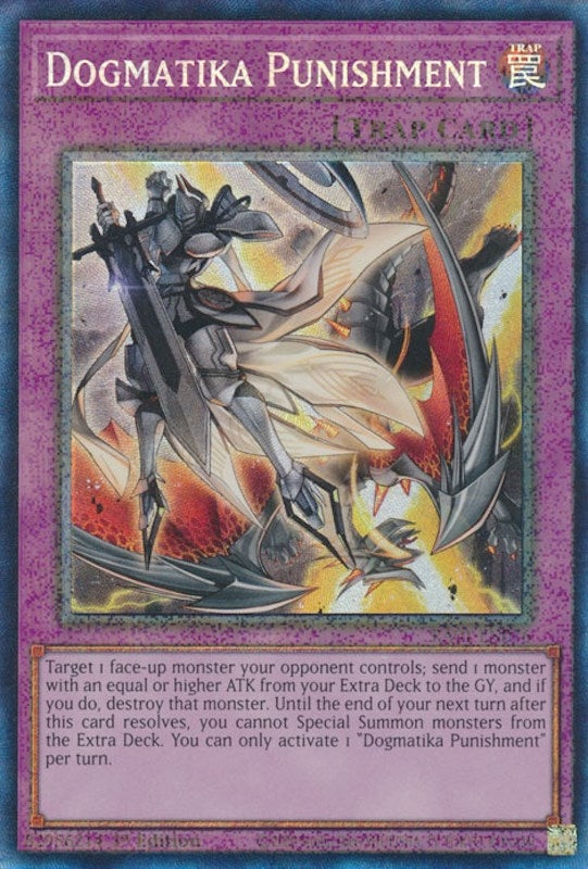 Image for Dogmatika Punishment (PCR) (25th Anniversary Rarity Collection) (RA01-EN076) - YuGiOh