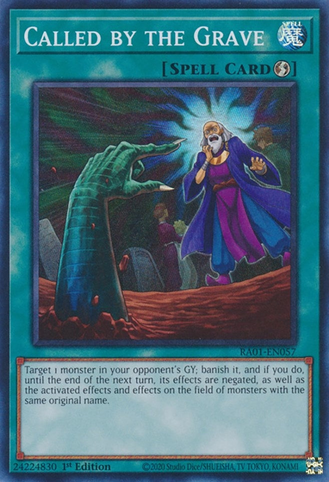 Image for Called by the Grave (25th Anniversary Rarity Collection) (RA01-EN057) - YuGiOh