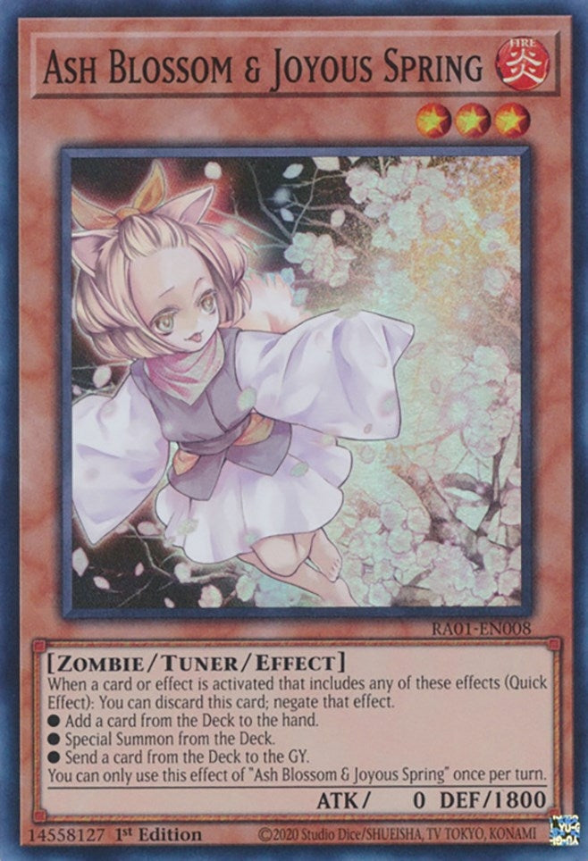 Image for Ash Blossom & Joyous Spring (25th Anniversary Rarity Collection) (RA01-EN008) - YuGiOh
