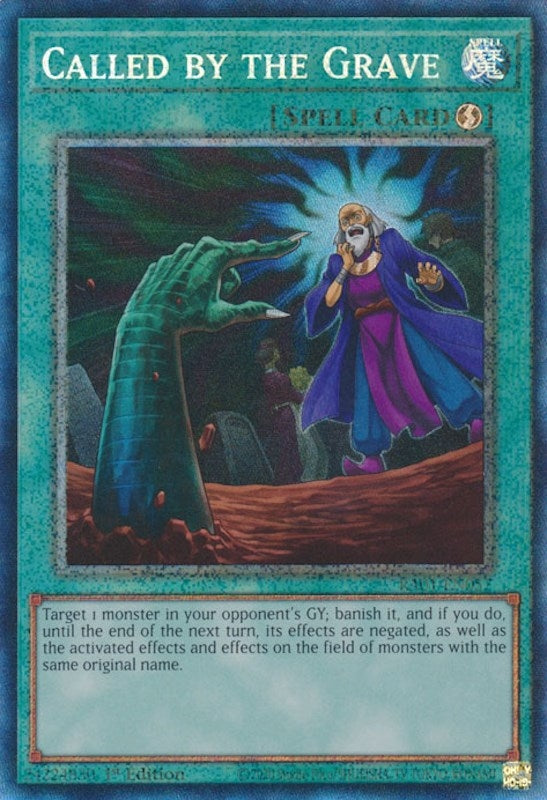 Image for Called by the Grave (PCR) (25th Anniversary Rarity Collection) (RA01-EN057) - YuGiOh