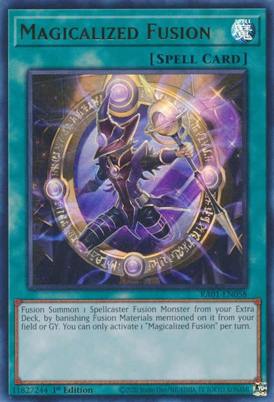 Image for Magicalized Fusion (UR) (25th Anniversary Rarity Collection) (RA01-EN058) - YuGiOh