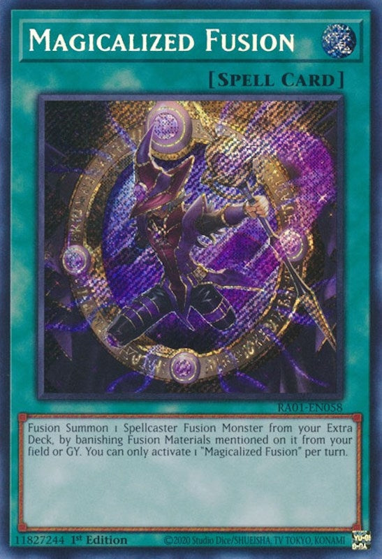 Image for Magicalized Fusion (Secret Rare) (25th Anniversary Rarity Collection) (RA01-EN058) - YuGiOh