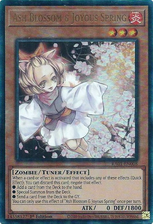 Image for Ash Blossom & Joyous Spring (PUR) (25th Anniversary Rarity Collection) (RA01-EN008) - YuGiOh