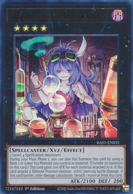Image for Downerd Magician (UR) (25th Anniversary Rarity Collection) (RA01-EN035) - YuGiOh