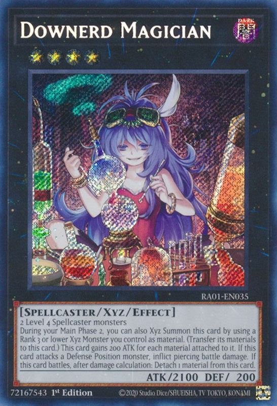 Image for Downerd Magician (Secret Rare) (25th Anniversary Rarity Collection) (RA01-EN035) - YuGiOh