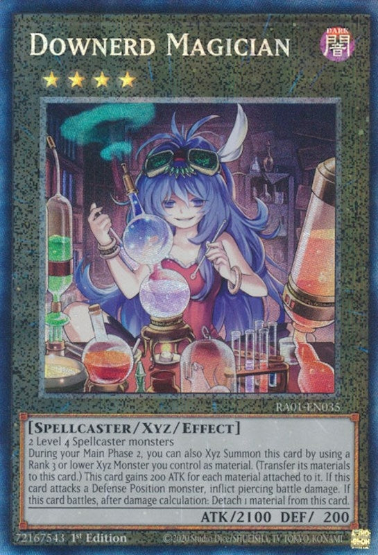Image for Downerd Magician (PCR) (25th Anniversary Rarity Collection) (RA01-EN035) - YuGiOh