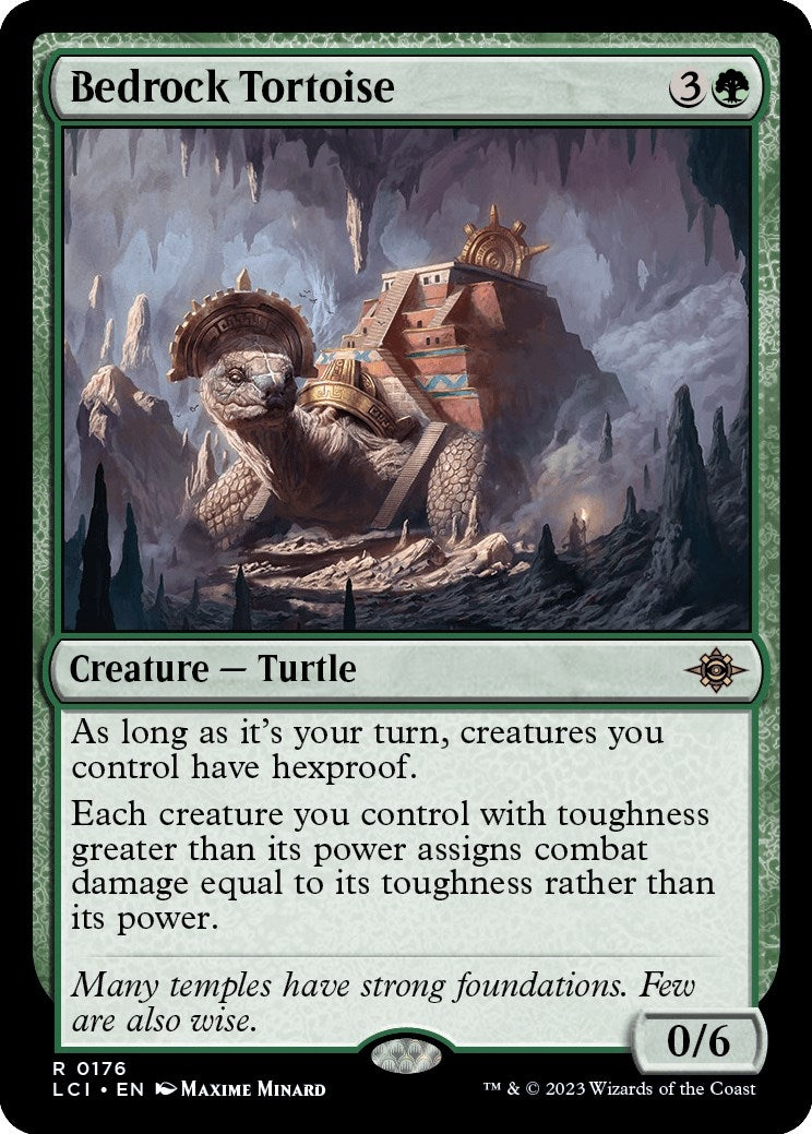 Image for Bedrock Tortoise (The Lost Caverns of Ixalan) (176) - Magic: The Gathering