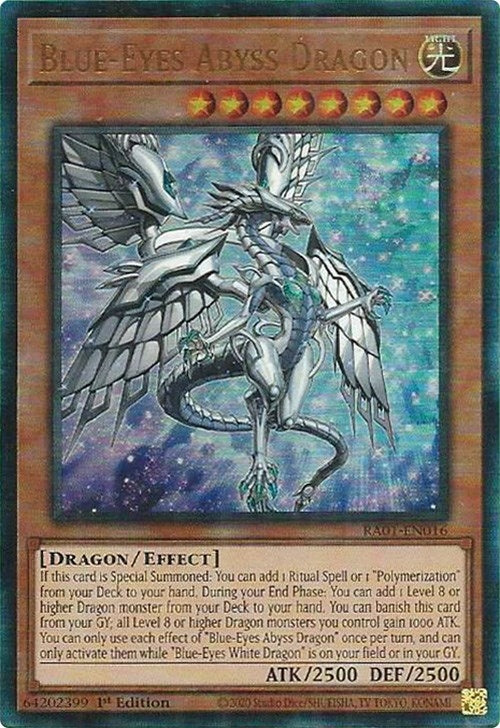 Image for Blue-Eyes Abyss Dragon (PUR) (25th Anniversary Rarity Collection) (RA01-EN016) - YuGiOh