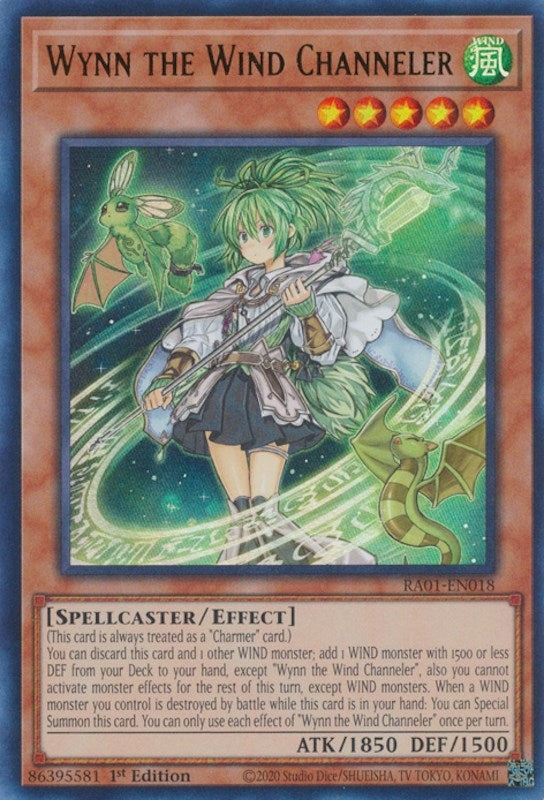 Image for Wynn the Wind Channeler (UR) (25th Anniversary Rarity Collection) (RA01-EN018) - YuGiOh