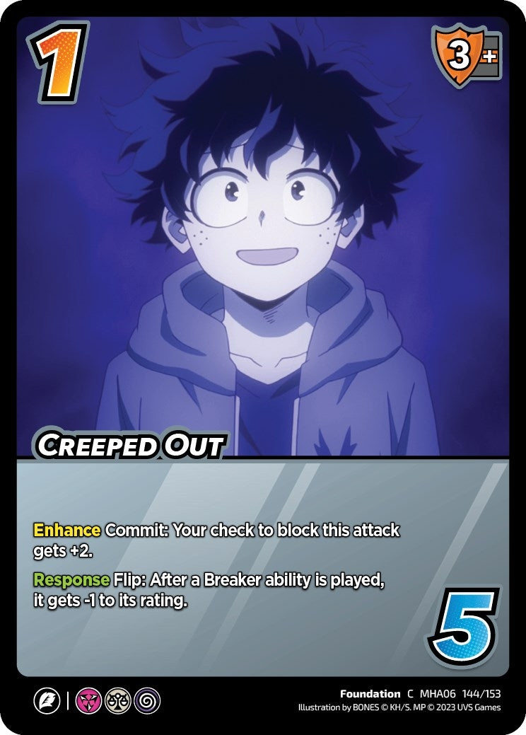 Image for Creeped Out (UniVersus: My Hero Academia: Jet Burn) (144/153) - UniVersus