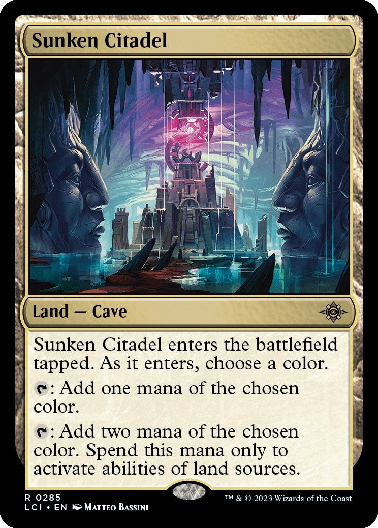 Image for Sunken Citadel (The Lost Caverns of Ixalan) (285) - Magic: The Gathering