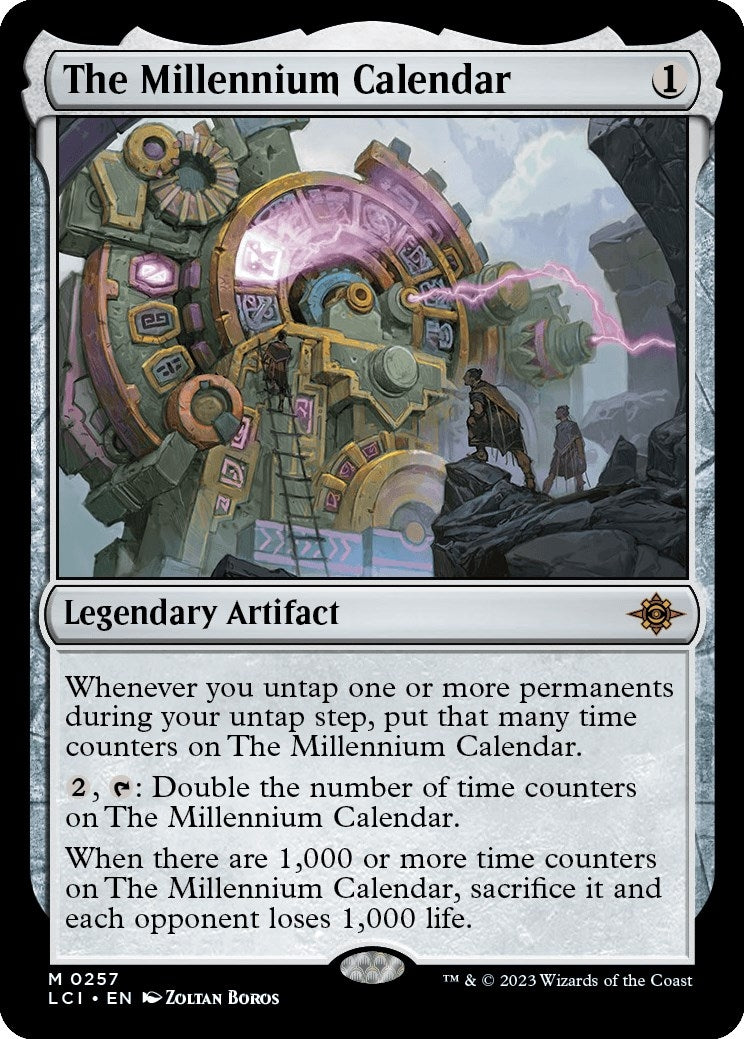 Image for The Millennium Calendar (The Lost Caverns of Ixalan) (257) - Magic: The Gathering