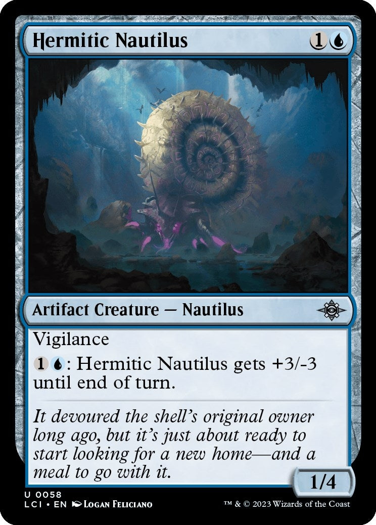 Image for Hermitic Nautilus (The Lost Caverns of Ixalan) (58) - Magic: The Gathering
