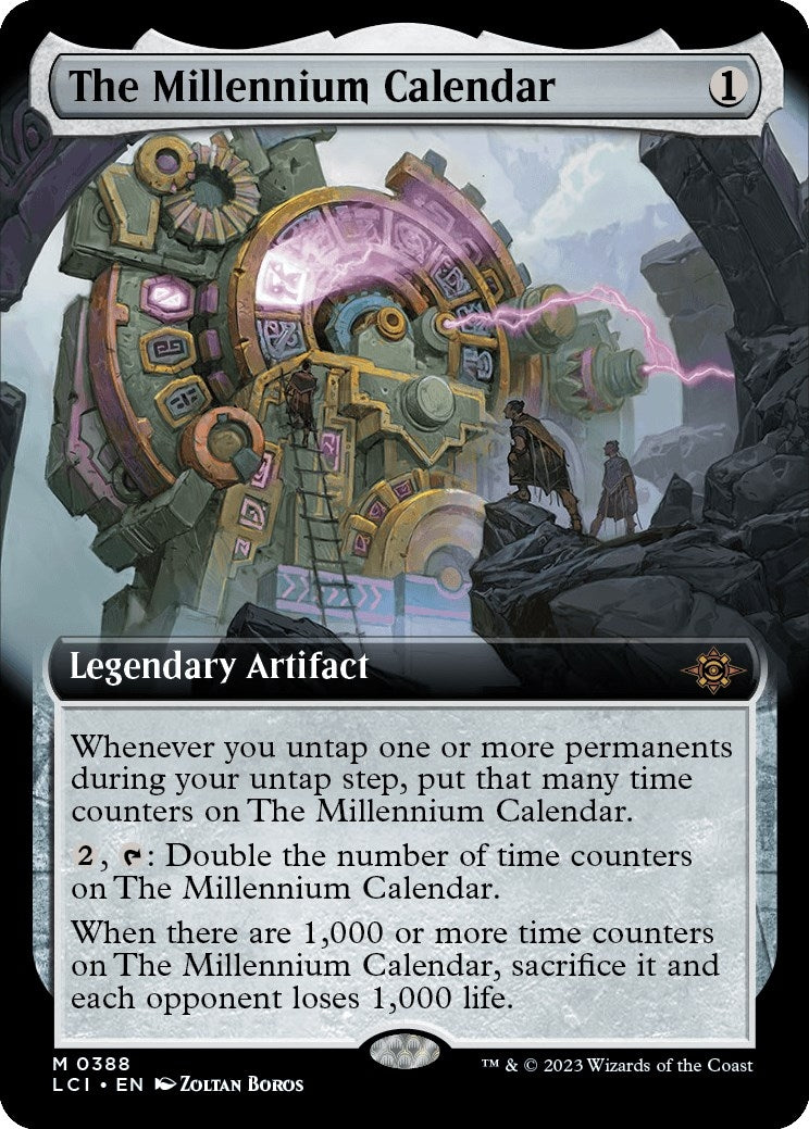 Image for The Millennium Calendar (Extended Art) (The Lost Caverns of Ixalan) (388) - Magic: The Gathering