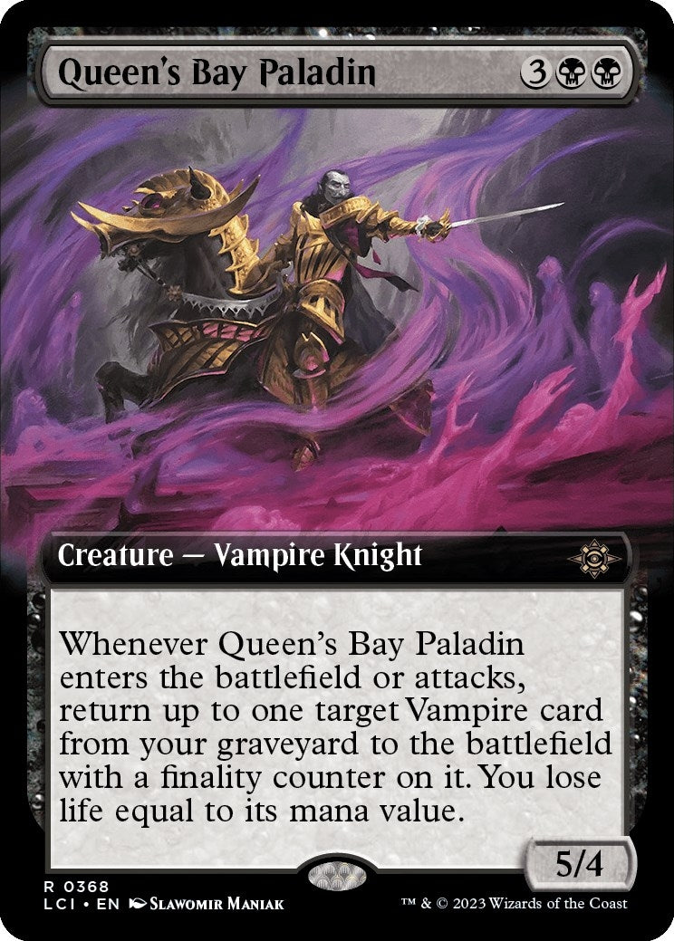 Image for Queen's Bay Paladin (Extended Art) (The Lost Caverns of Ixalan) (368) - Magic: The Gathering