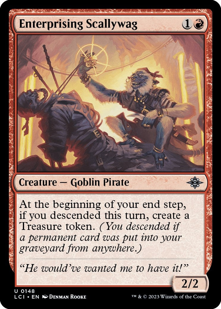 Image for Enterprising Scallywag (The Lost Caverns of Ixalan) (148) - Magic: The Gathering