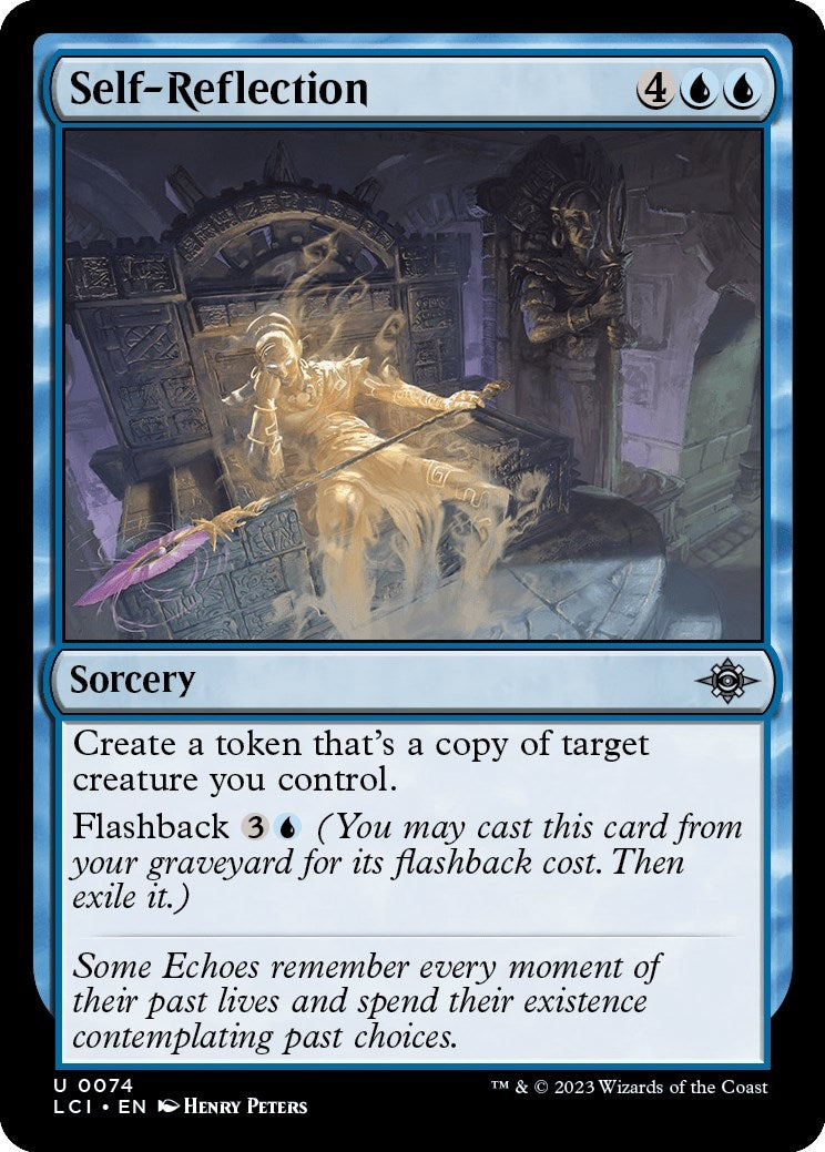 Image for Self-Reflection (The Lost Caverns of Ixalan) (74) - Magic: The Gathering