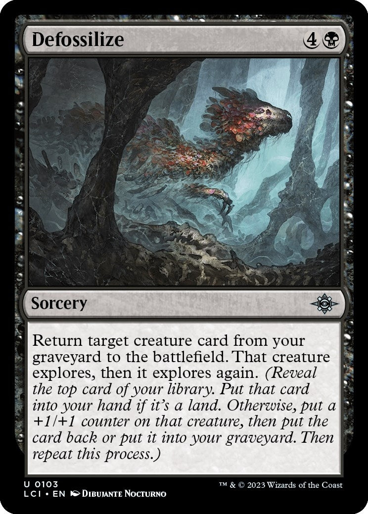 Image for Defossilize (The Lost Caverns of Ixalan) (103) - Magic: The Gathering
