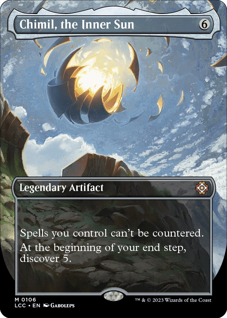 Image for Chimil, the Inner Sun (Borderless) (Commander: The Lost Caverns of Ixalan) (106) - Magic: The Gathering