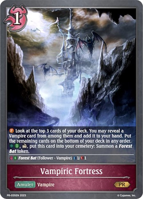 Image for Vampiric Fortress (Shadowverse: Evolve Promo Cards) (PR-035EN) - Shadowverse: Evolve