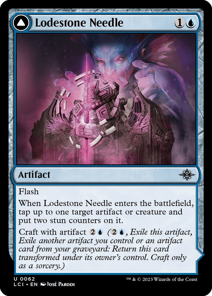 Image for Lodestone Needle (The Lost Caverns of Ixalan) (62) - Magic: The Gathering