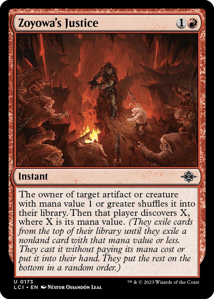 Image for Zoyowa's Justice (The Lost Caverns of Ixalan) (173) - Magic: The Gathering