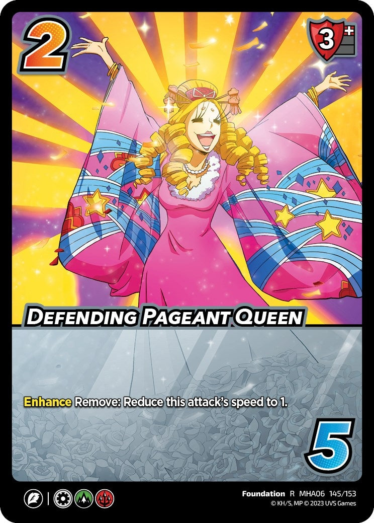 Image for Defending Pageant Queen (UniVersus: My Hero Academia: Jet Burn) (145/153) - UniVersus
