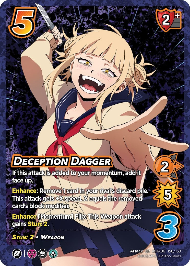 Image for Deception Dagger (UniVersus: My Hero Academia: Jet Burn) (156/153) - UniVersus