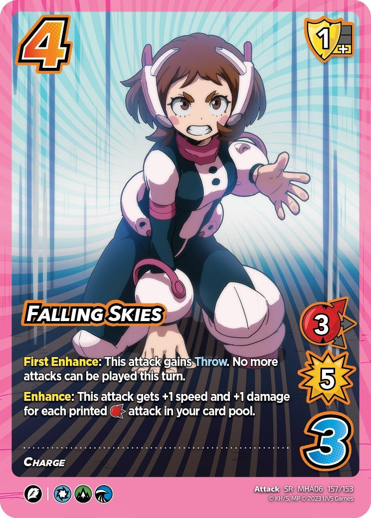 Image for Falling Skies (UniVersus: My Hero Academia: Jet Burn) (157/153) - UniVersus