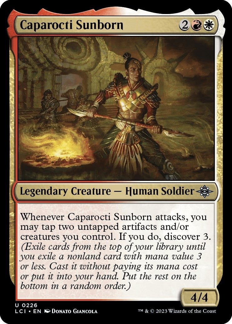 Image for Caparocti Sunborn (The Lost Caverns of Ixalan) (226) - Magic: The Gathering
